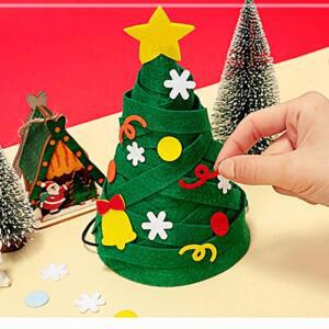 [2개구성] 꼬깔 트리 크리스마스 모자 산타 파티 AW9A34BD