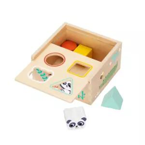 우리아기 첫 모양맞추기 원목도형상자 장난감 생일선물 블록