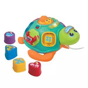 아장아장 걸음마완구 거북이 블록퍼즐 두돌선물 우리아이첫 재미