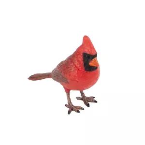 붉은색 홍관조 참새 모형 피규어장난감 리얼한 교육 인기