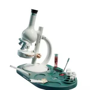 키즈 과학교실 x1600 고배율광학현미경 놀이방 교육 학습장난감