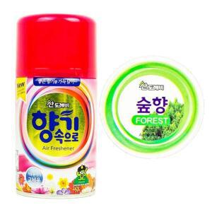 [2개구성] 산산 향기속으로 형 제 숲향 290ml 탈취 QWB15F30