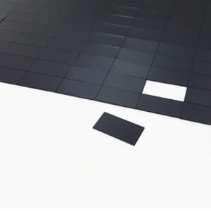 [2개구성] 5장 테이프 고무 테이핑처리 조각형 재단 마그네틱 전단지 30x15 롤 종이 자석 판 HW52F03D