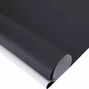 로방 인조 가죽 DIY 실내 장식용 해양 비닐 PVC 소파 카 보트 시트 수리 방수 및 청소 용이성 검은색(1피트