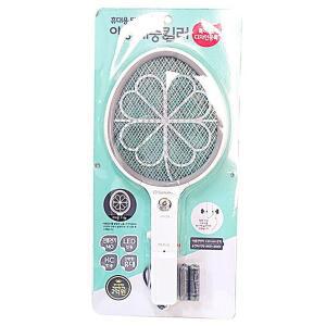 [2개구성] 타원형 야광 해충킬러 파리채 휴대용 전기 미니 모기채 ARWAEEA0E