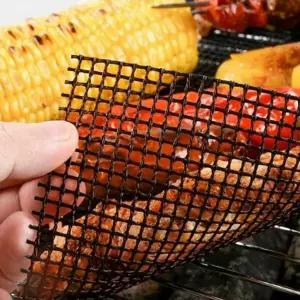 바베큐 매트 야외 바베큐 매트 재사용 야외용 야외 그릴 캠핑 베이킹