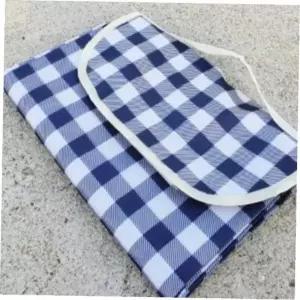 ( )체크 방수 피크닉매트 블루 대형 휴대용돗자리 야외용매트 돗자리