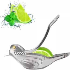 새 모양 휴대용 수동 레몬/라임 착즙기 (오렌지 석류용)