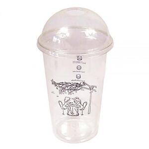 [2개구성] 지에프 일러스트 플라스틱컵 대-5P 투명용기 생쥬스컵 아이스E컵 아이스커피컵 DUWF7BDE3
