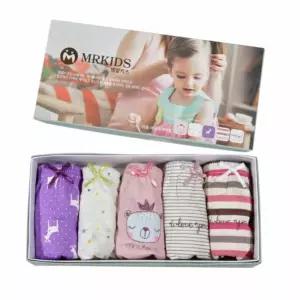 여 아동 삼각 5매입 어린이 아동 팬티/여아/주니어/남자/남아/유아/키즈/데일리/속옷/어린이집/여자/유치원