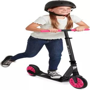 라디오 플라이어 킥스타트 맥스 가볍고 접이식 이륜 킥 스쿠터 8세 이상 220파운드 대형 휠 및 부드러운