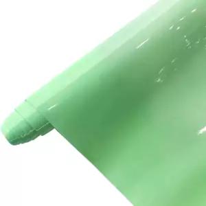 광택 미러 인조 가죽 롤 11.8 x53 (30xmx135cm) 솔리드 컬러 반짝이는 비닐 DIY 보우 귀걸이 공예