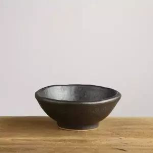 판주물럭흑유 돌대접