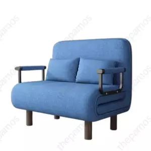 매트리스 침대 쇼파 초록색 의자 겸용 좁은집 원룸 좌식