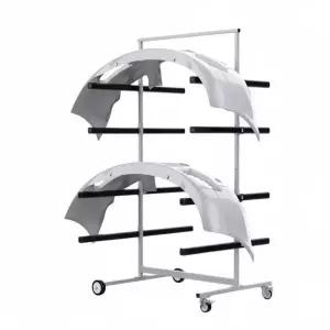 범퍼거치대 카센터 이동식 양면 도색용 작업대 다이 브래킷