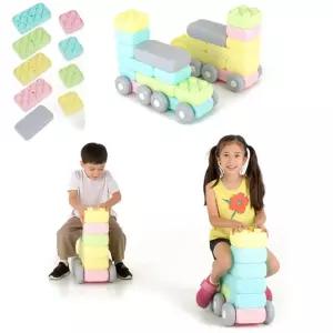 창의력발달 스위티 파스텔 자이언트 롤링 빅블럭 20p 창의력쑥쑥 지구력 집중력