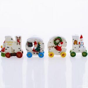 [2개구성] 노엘기차모양 데코 파티용 용 성탄 집 인형 크리스마스 인테리어 소 장식 홈파티 QW99EDE7