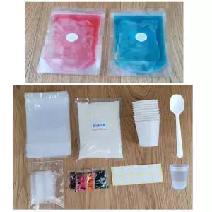 열흡수 흡열반응 시온 간이에어컨 쿨팩 10인키트 창의력 휴대용 DIY