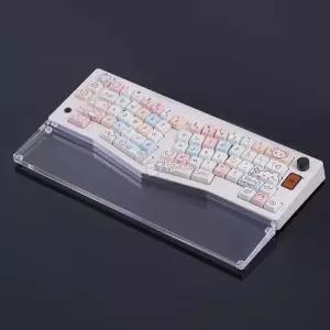 팜레스트 아크릴 키보드 두께 20mm 투명 받침대
