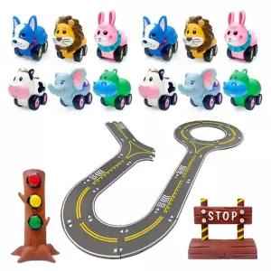 교육기관용 말랑이 티거 동물 자동차 & 도로매트 조카선물 의미있는선물 선물용