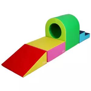 국산 실내 체육교구 방염 항균 계단 터널 블록매트 학교 실내용 체육매트 운동회