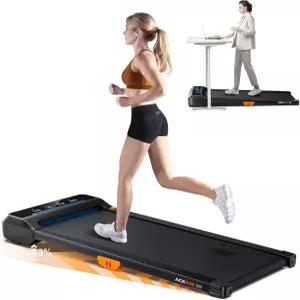 경사도 10 의 ACEZOE 워킹 패드 러닝머신 책상 밑 홈 오피스용 소형 휴대용 285파운드 용량 APP/원격 제어