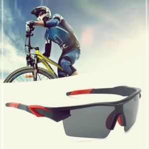 [2개구성] 방푼 라이딩 자전거 스포츠 고글 변색 선글라스 편광 방풍 안경 LWE5F144