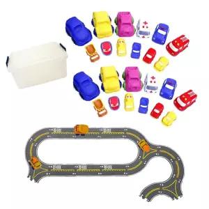 교육기관용 멜로우 말랑이 24종+도로매트 세트 차장난감 몸공부 공부와놀이융합