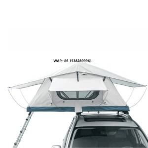 공장 제조 자동차 루프 텐트 소프트 커버 옥스포드 원단 캠핑용 탑 4WD 2인용 차량