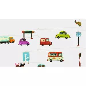 아이방 감성데코 모빌 알록달록 동물x자동차 촉각발달 시각놀이 인지감각개발