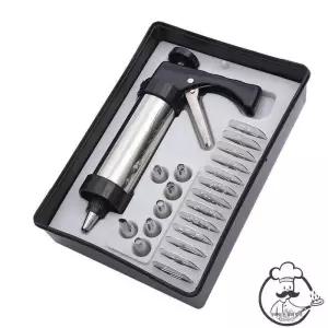 쿠키 짤주머니 생크림 스틸 케이크 금형 총 기계 소 스테인레스 베이커리 압착기 데코레이션