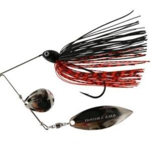 [2개구성] 서스펜드타입 1/4oz A007 쉐드 채비 겨울 스트레이트 스피너베이트 배스 루어 웜 EW85F321