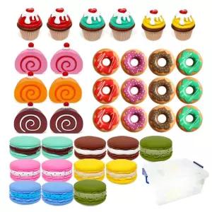 교육기관용 말랑말랑 파티 디저트세트 36P 메티인지학습 사회화놀이 신나는놀이