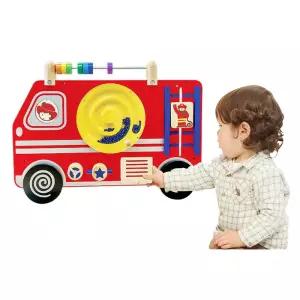 창의x상상력up 소방차 놀이x학습 벽걸이교구 학습놀이 집콕놀이 감각발달 안전성