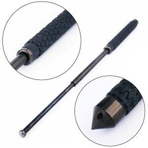 [2개구성] 나이트워치 대형650mm TB-03블랙 윈드브레이커 유리 용품 경비 삼단봉 진압 보안 QWB6596D