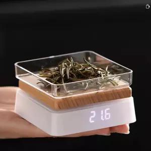 찻잎 저울 차 미니 접시저울 무게 휴대용 충전용 전자저울