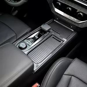 무쏘 Q300 튜닝 기어패널 커버 카본 몰딩