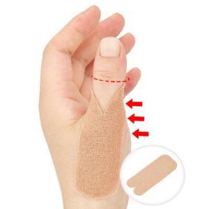 [2개구성] 남녀공용 손가락밴드 염좌방지밴드 방수밴드 10매입 학교 교실 학원 관공서 KWF8C051