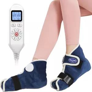 발과 발목을 위한 AOKEST 온열 패드 발 신경병증을 아킬레스건염 를 자동 차단 온열기(2PCS)