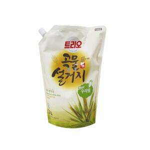 [2개구성] IS 트 곡물설거지 우리밀 1.2L 세정제 후드클리너 렌지클리너 세제 주방 AW913BA4