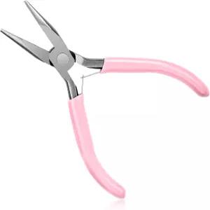 5인치 니들 노즈 플라이어 미니 주얼리 제작용 롱 전자 수리 용품용 컴포트 그립 핸들 크래프트 와이어