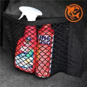 ( )차량 트렁크 수납망 소지품 정리 그물망 트렁크 정리함 캠핑용품 정리함