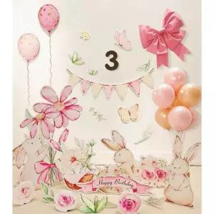 생일파티 포토존 돌상 벽장식 손펌프포함 백일잔치 기념일 파티커튼 반짝이