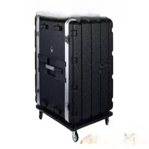 음향 이펙터 랙 렉장 녹음실 바퀴장착형 오디오 하드케이스 앰프 콘솔