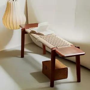 라탄 벤치의자 벤치형 벤치 긴의자