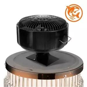 ( )캠핑용 공기순환기 에코형 스토브 바람순환팬 날씨별 사용가능