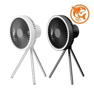 ( )다기능 휴대용 선풍기 캠핑용 탁상형 시원한 바람 실내외 사용