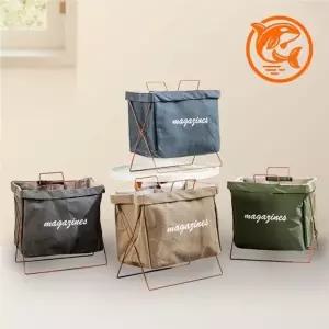 ( )캠핑 수납 정리 바구니 다용도 수납함 네이비 색상