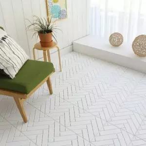 조립식 마루매트 베란다조립마루 바닥제 헤링본16p mfk2+6Afd