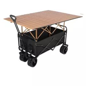 다기능 캠핑 웨건 왜건 카트 바구니 파라솔 스쿠터 대형 다용도 야외 식당